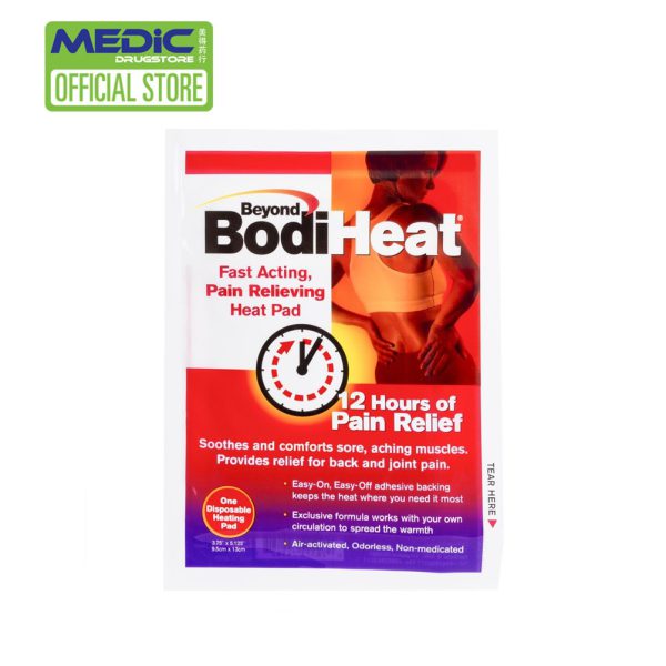 Beyond BodiHeat 12 Hours Pain Relieving Heat Pad 1s
