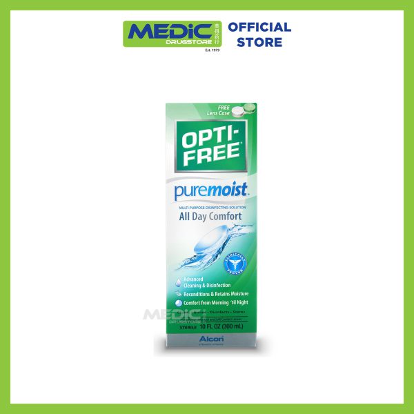 OPTI FREE PureMoist Multi-Purpose Disinfecting Solution 3 x 300ml