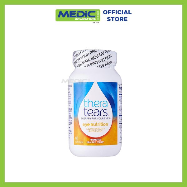TheraTears Eye Nutrition 1200mg Omega-3 Supplement 90s