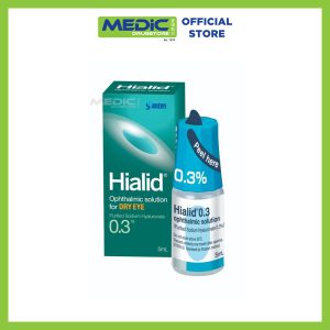 Santen Hialid 0.3 Ophthalmic Solution Eye Drop 5ml