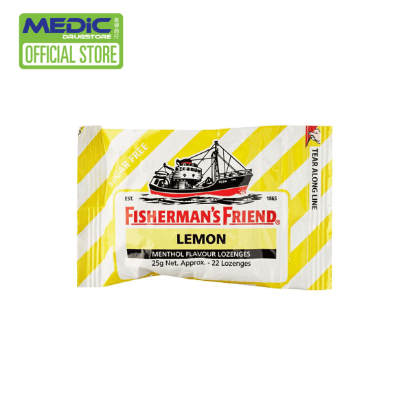 Fisherman's Friend Sugar Free Lemon Menthol Flavour