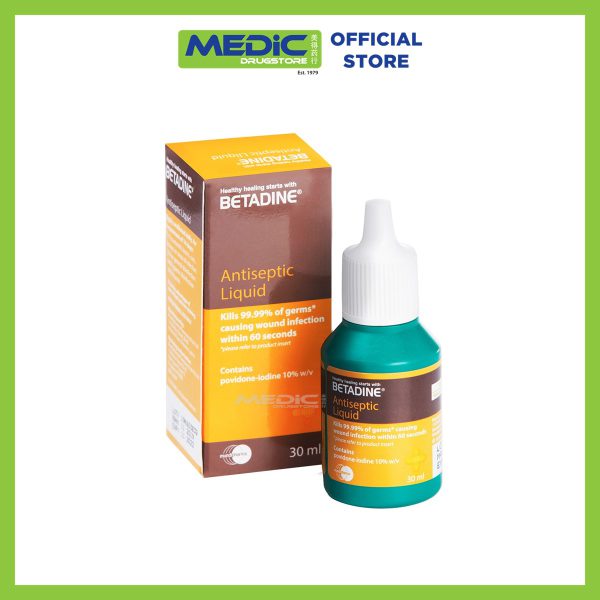 Betadine Antiseptic Liquid 30 ML