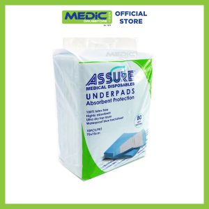 Assure Underpads 75cm x 75cm 80gm 10pcs