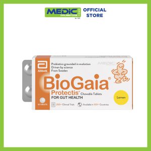 Biogaia Protectis Probiotic Chewable Tablets Lemon Flavoured 30s
