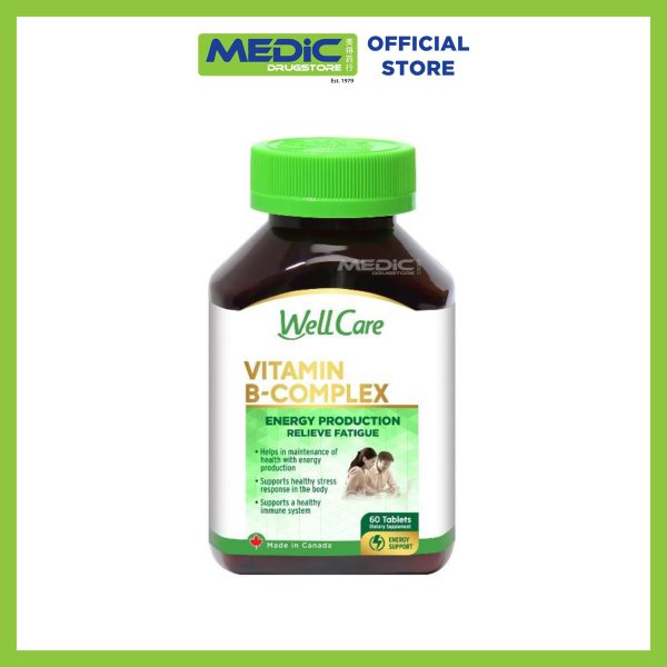 WellCare Vitamin B-Complex 60s