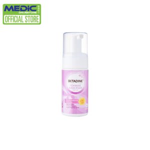 Betadine Feminine Wash Foam Gentle Protection 100Ml