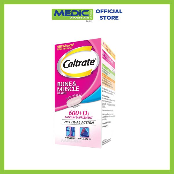 Caltrate + Vit D 500IU 100s