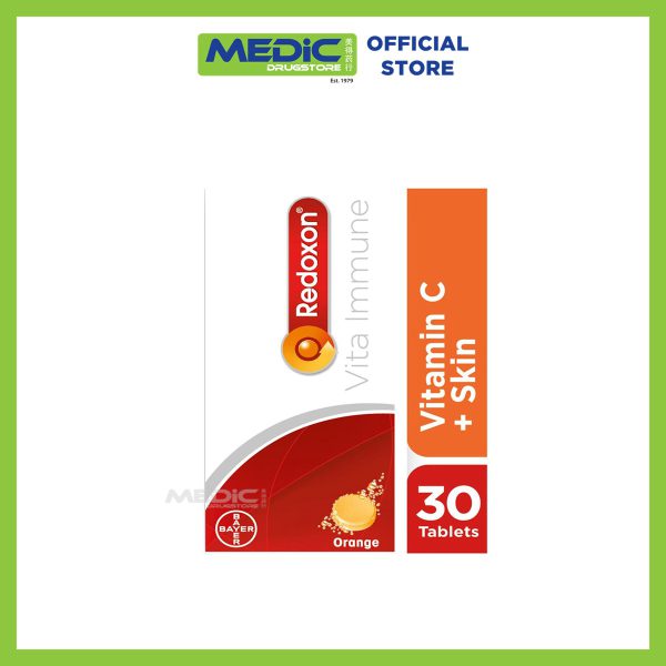 Redoxon Vita Immune Orange Effervescent Tablets 30s