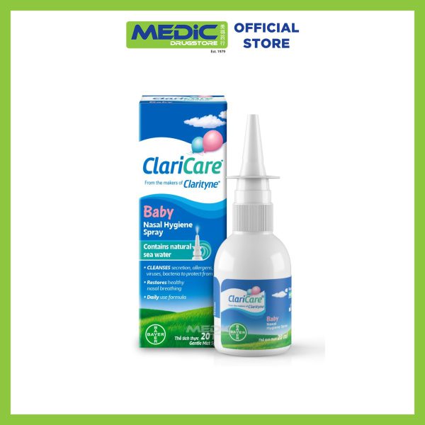 ClariCare Baby Nasal Hygiene Spray 20ml