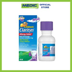 Clarityn Syrup Grape Flavour 60ml