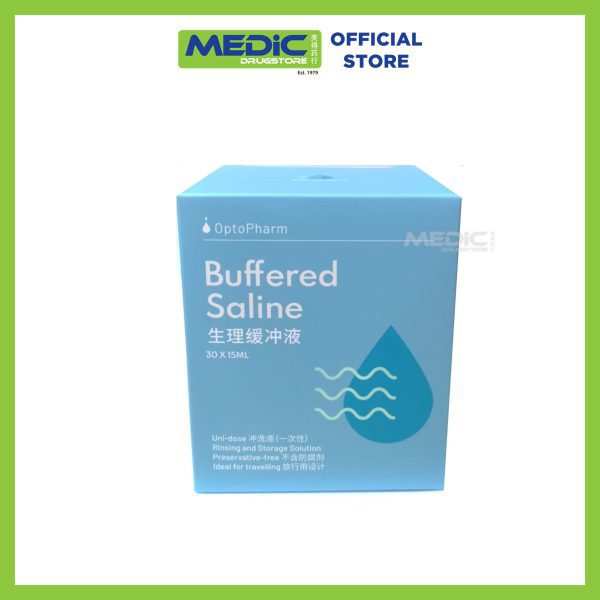 Opto Pharm Saline Solution uni-dose 30s