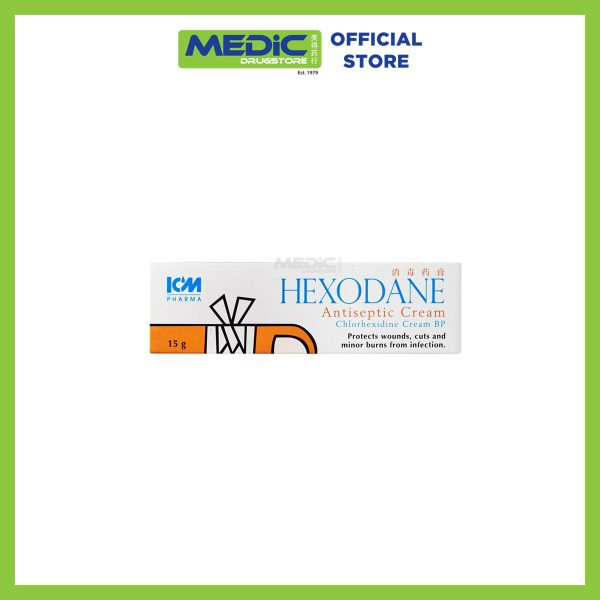 ICM Pharma Hexodane Antiseptic Cream 15G
