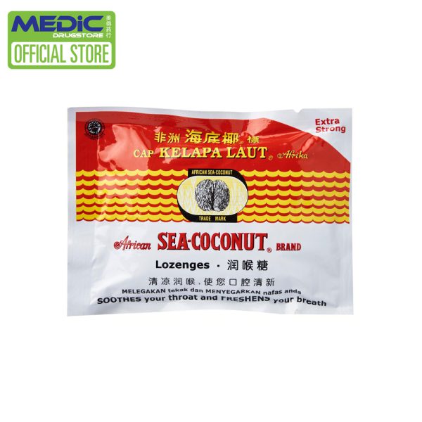 African Sea-Coconut Lozenges Extra Strong 15g