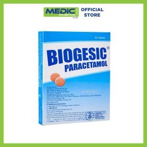 Biogesic Paracetamol 500Mg Tablet 20s