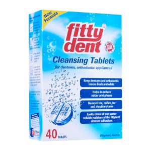 FITTYDENT Denture Cleansing Tablet 40S