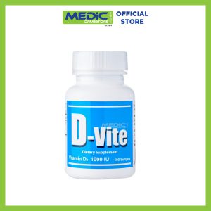 D-Vite Vitamin D3 1000Iu, 100s