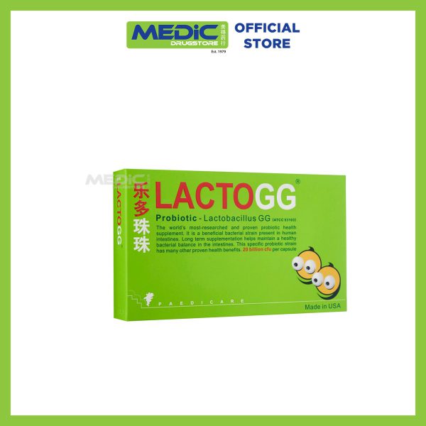 LACTOGG Probiotic Lactobacillus GG 30s