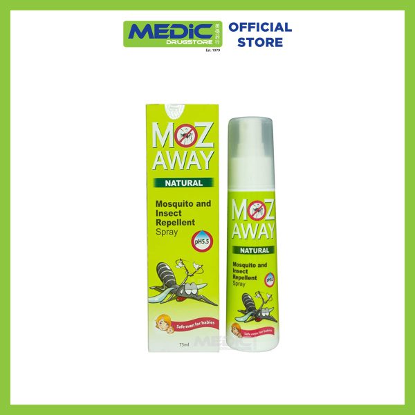 Moz Away Long Hour Protection Spray 75ml