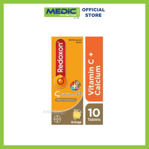 Redoxon Vitamin C + Calcium D Effervescent Tablets 10s
