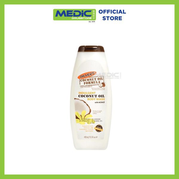 Palmer's Coconut Oil Formula with Vitamin E Indulgent Coconut Oil Body Wash with Mono? 400 ML