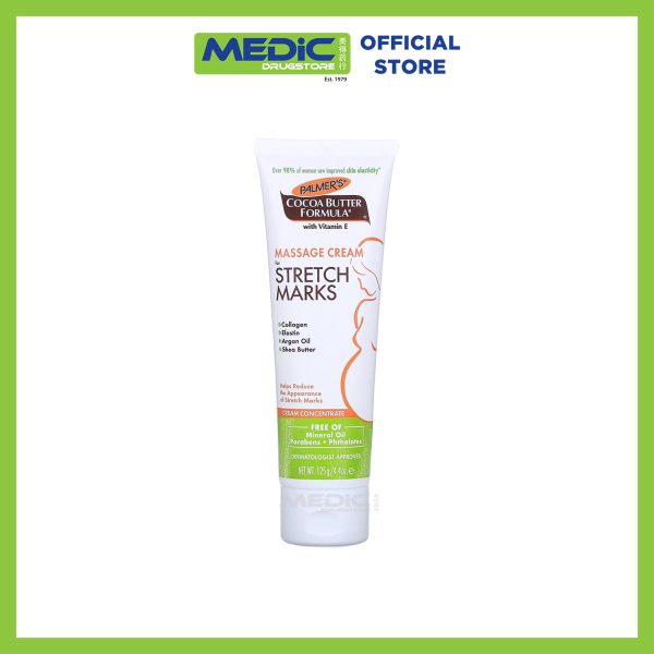 Palmer's Cocoa Butter Formula Massage Cream for Stretch Marks (Cream Concentrate) 125G