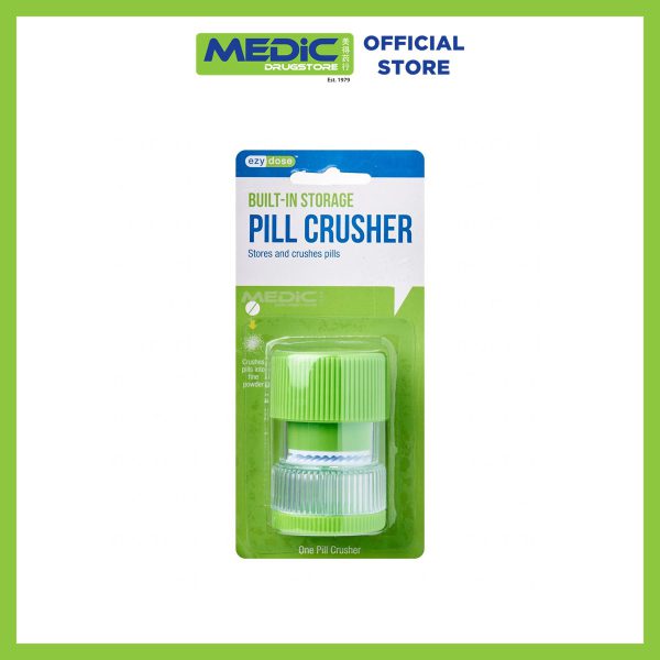 Ezy Dose Pill Crusher With Built-In Storage