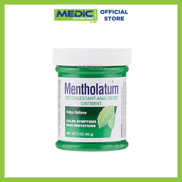 Mentholatum Decongestant Analgesic Ointment 85g