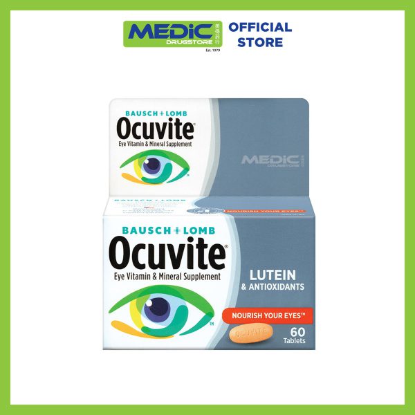Bausch and Lomb Ocuvite Lutein Tablet 60s