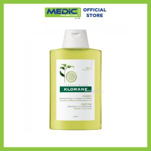 Klorane Purifying Shampoo with Citrus Pulp for Normal to Oily Hair 400 ML