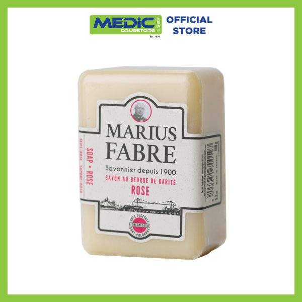 Marius Fabre Rose Bar Soap 150g