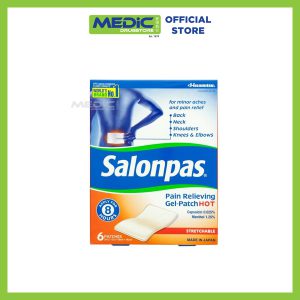 Salonpas Pain Relieving Gel Patch Hot 6s