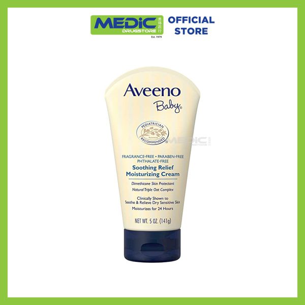 Aveeno Baby Soothing Relief Moisturising Cream 141G