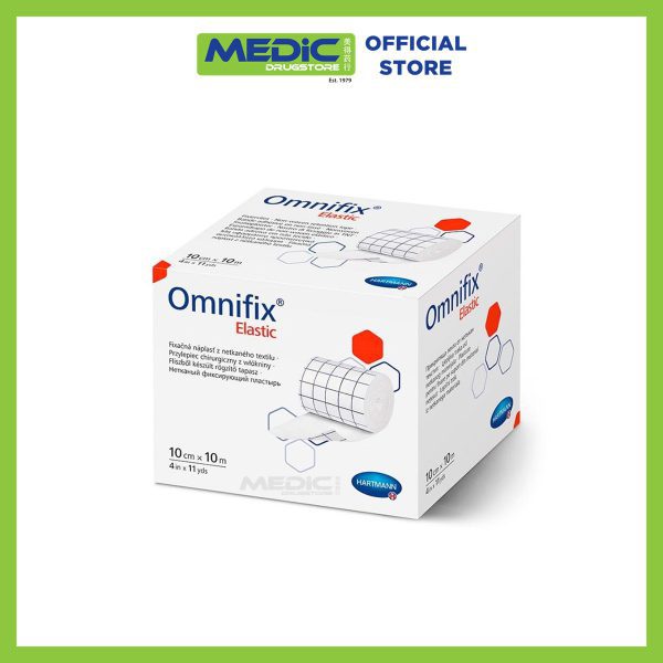 Hartmann Omnifix Elastic Non-Woven Retention Tape 10Cm X 10M