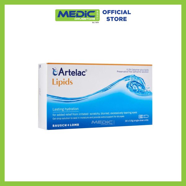 Bausch and Lomb Artelac Lipids