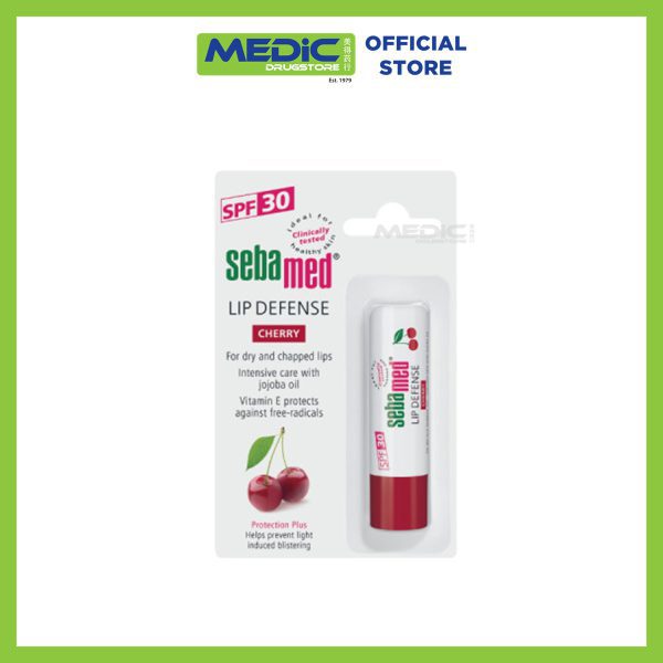 Sebamed Lip Defense Stick Cherry SPF 30 4.8g