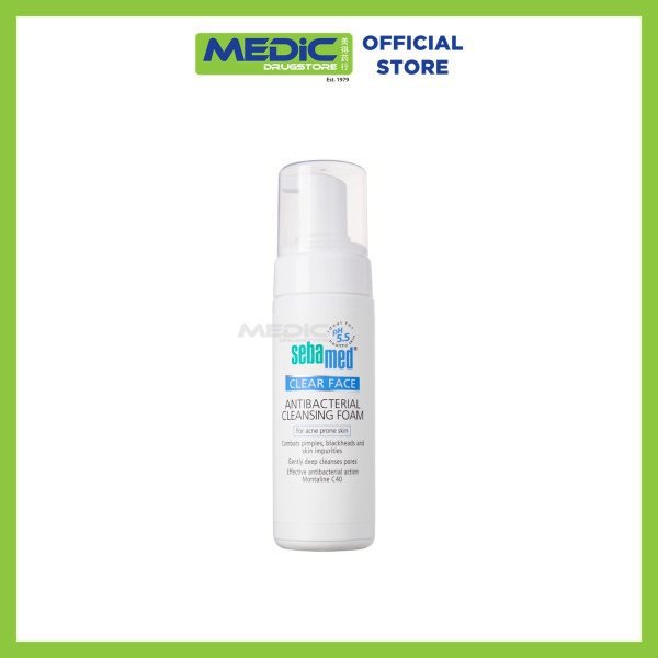 Sebamed Clear Face Antibacterial Cleansing Foam 150ML