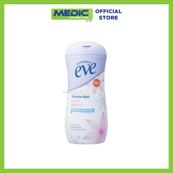 Summer's Eve Feminine Wash Multi-Benefit Sensitive 237ml + 59ml