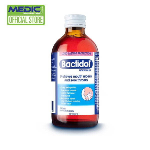 Bactidol Mouthwash 250ml