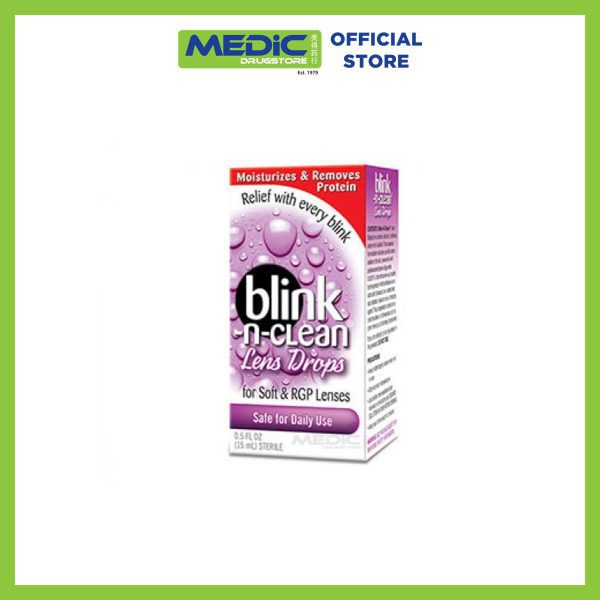 blink Blink-N-Clean Lens Drops 15ml