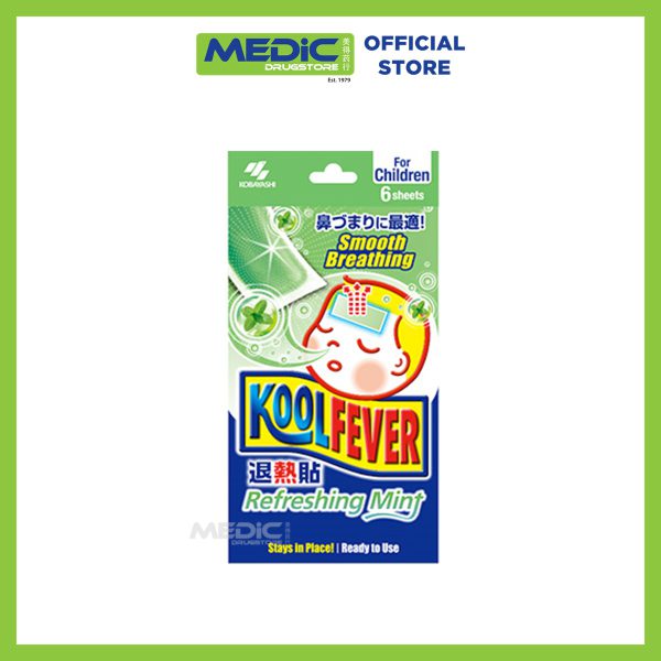 Kool Fever Refreshing Mint (Child) 6s