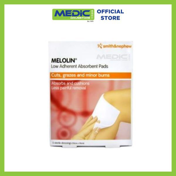 Smith & Nephew Melolin (10x10cm) 5s