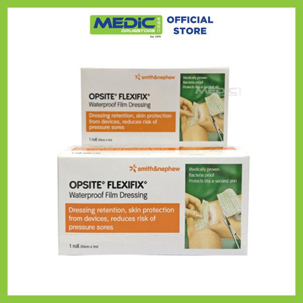 Smith and Nephew OPSITE FLEXIFIX Waterproof Film Dressing (10Cm x 1M)