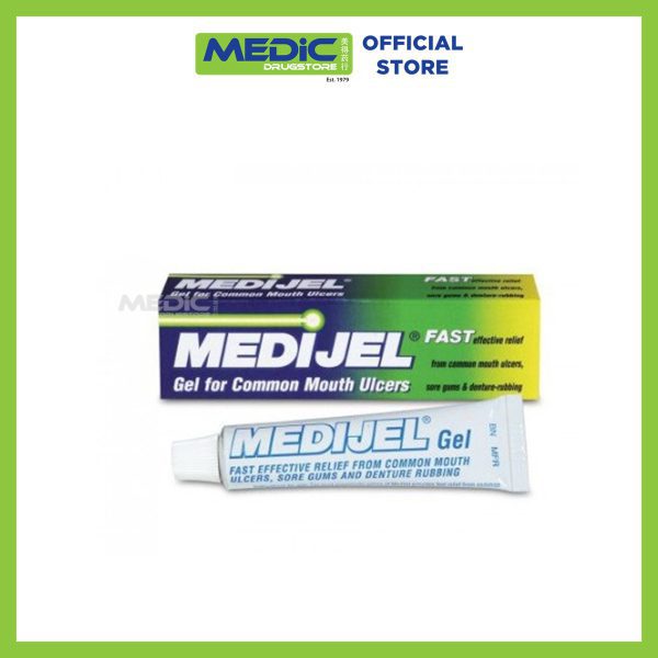 Medijel Gel For Common Mouth Ulcers 15g