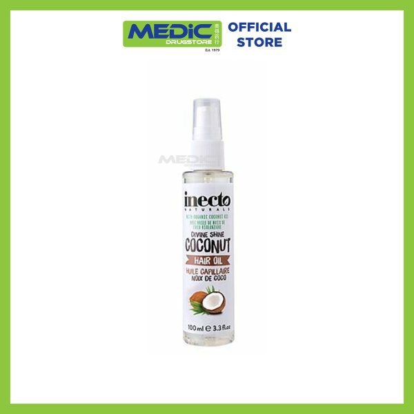 Inecto Naturals Divine Shine Coconut Hair Oil 100 ML