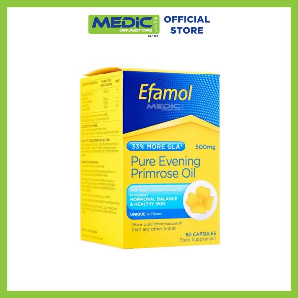 Efamol Pure Evening Primrose Oil 500mg 90s(Twin Pack)