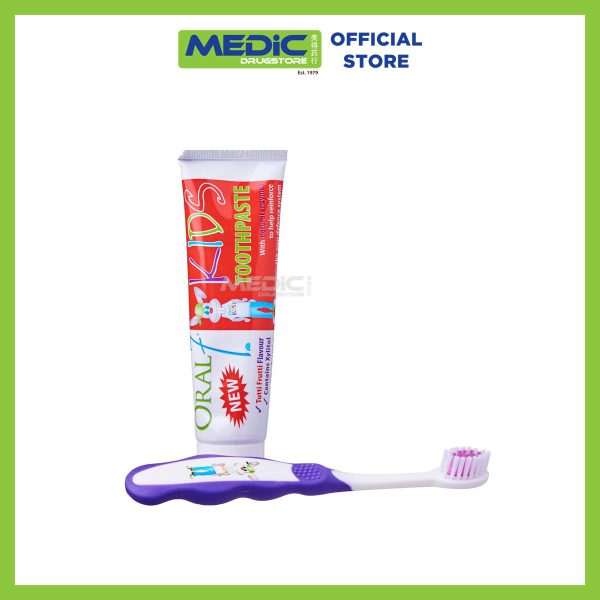 Oral7 Kids Toothpaste 50Ml + Free Toothbrush Inside