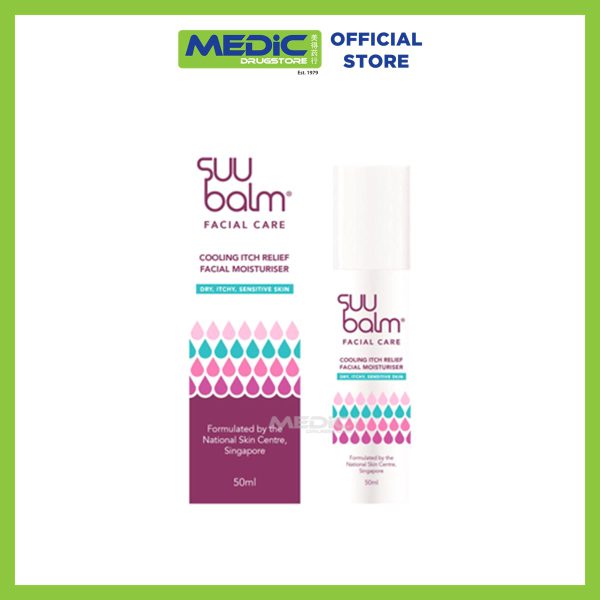 Suu Balm Cooling Itch Relief Facial Moisturiser 50ml