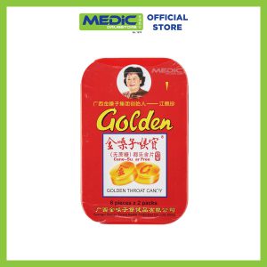 Golden Throat Sugar Free Herbal Lozenges 19g