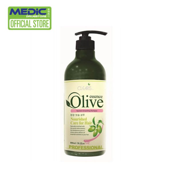 Clearis Olive & Mint Nutrient Smoothing Shampoo 800ml
