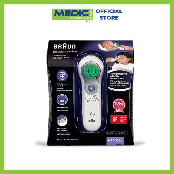 Braun No Touch + Forehead Thermometer